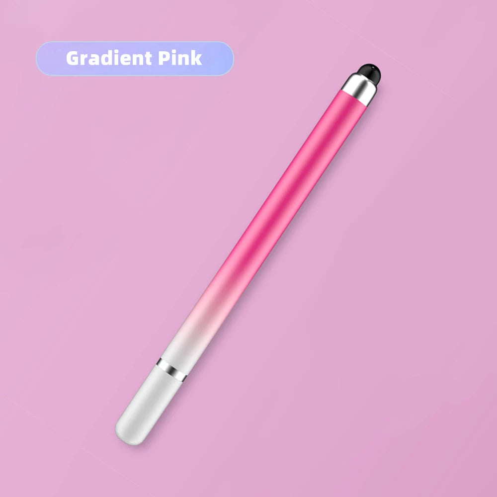 2 in 1 Stylus Pen for Mobile Phone Tablet Capacitive Touch Pencil For iPhone Samsung Android Drawing Screen Pencil