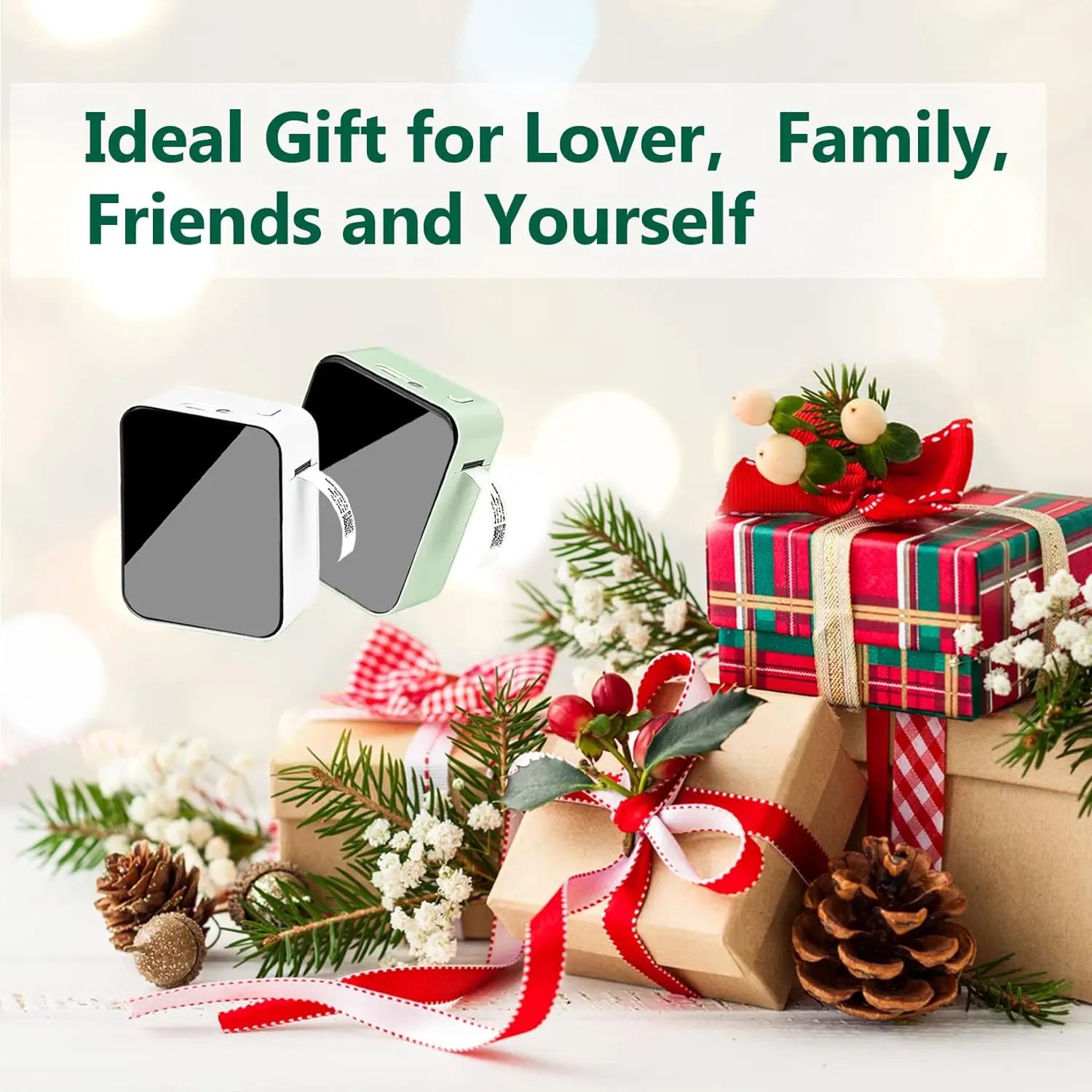 Marklife P15 Wireless Bluetooth Label Printer Portable Thermal Printer Similar as D11 D110 D101 Label Machine Mini Label Maker