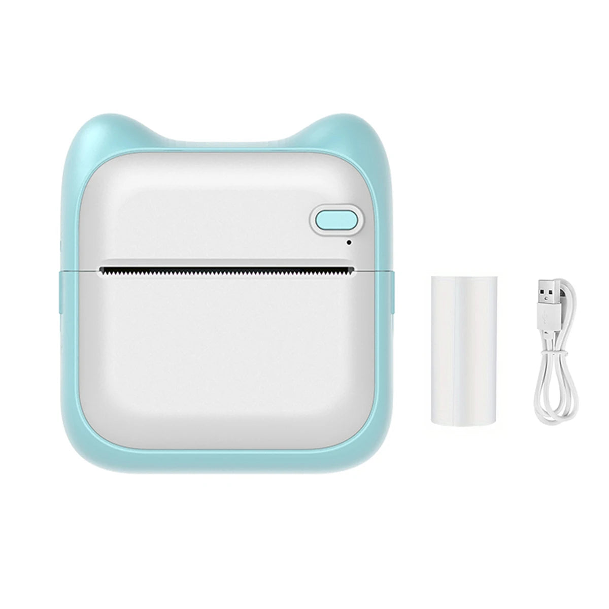 Portable Mini printer,thermal pocket Label  printer, for Android or IOS APP, inkless sticker printer, suitable for home, office