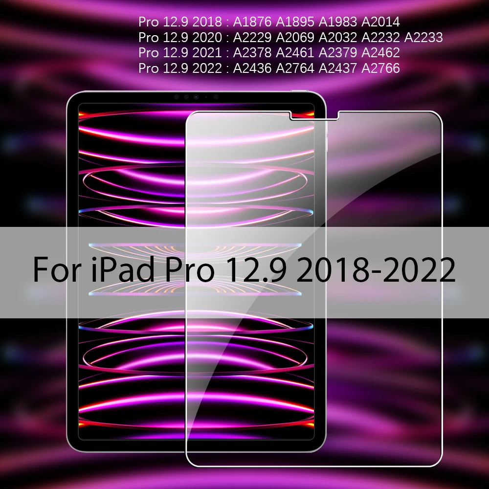 2Pcs Hydrogel Film For Ipad Air 5 4 9 10th  Generation 10.9 Screen Protector For Ipad 13 11 12.9 6th 8th 10.2 M4 M2 Accessories