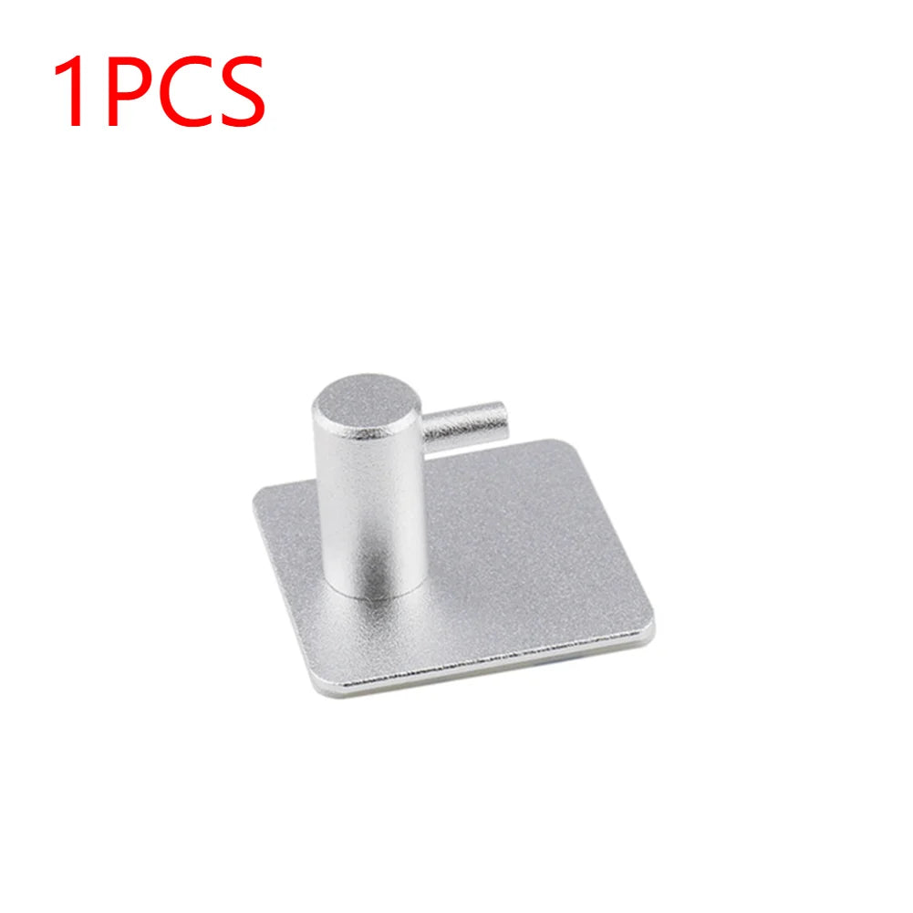 Self Adhesive Toilet Roll Paper Holder Wall Mount Bathroom Organizer Storage Stand No Punching Stainless Steel Towel Holder