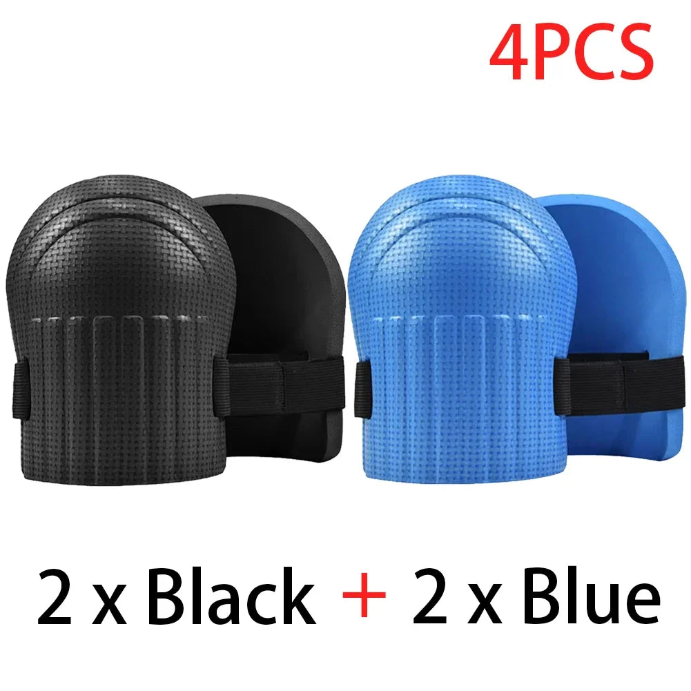 1pair Knee Protection Pad Tile Mud Workers Knee Paste Floor Brick Artifacts Moisture Thickening Brick Garden Manual Work Tools