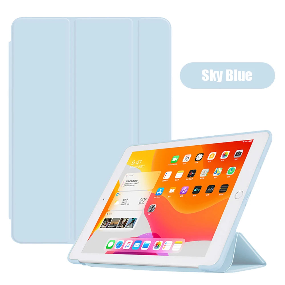 For iPad Case For Air 11 13 M2 2024 Pro 11 13 For Pro 11 12.9 10th Gen Air 10.9 iPad 5/6th 9.7 10.5 7/8/9th 10.2 Mini 6 Cover