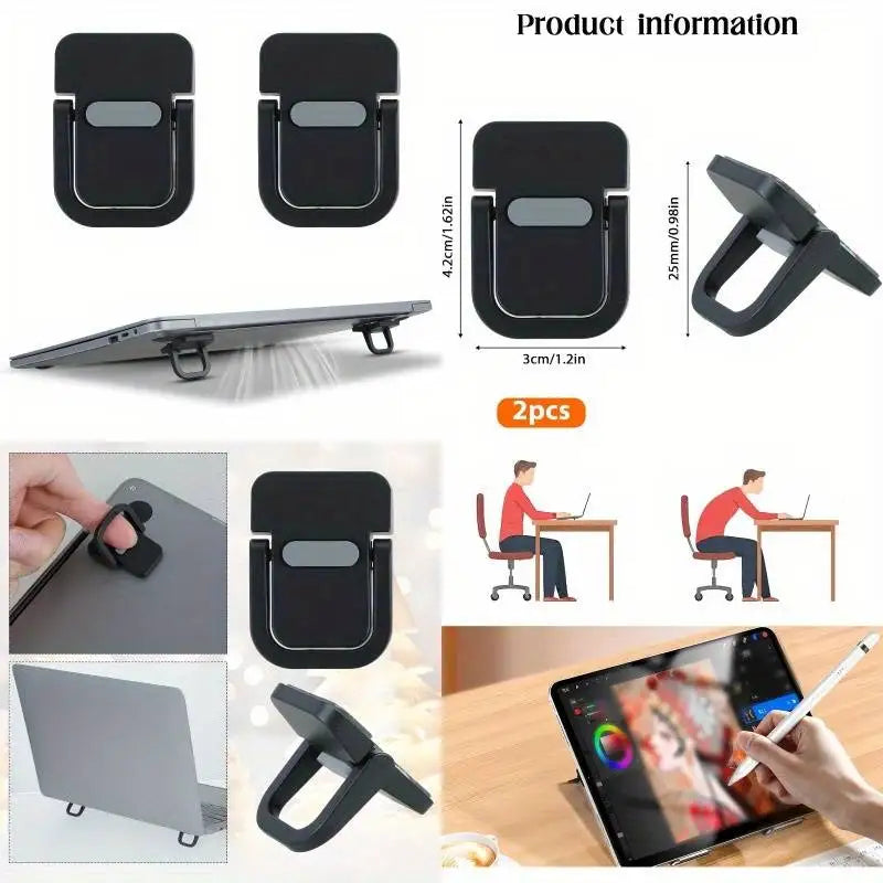 Laptop Stand For Computer Keyboard Holder Mini Portable Legs Laptop Stands For Macbook Huawei Xiaomi Notebook Support