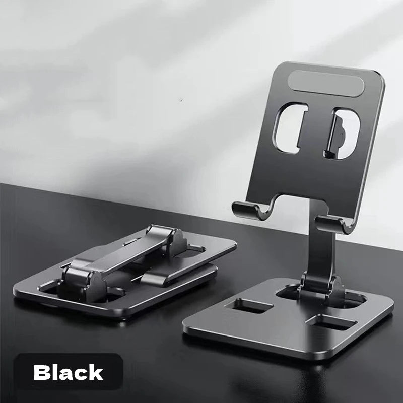 Portable Aluminum Alloy Phone Tablet Holder For iPad MiPad Samsung Tab MatePad Stand Mount Adjustable Flexible Mobile Stand