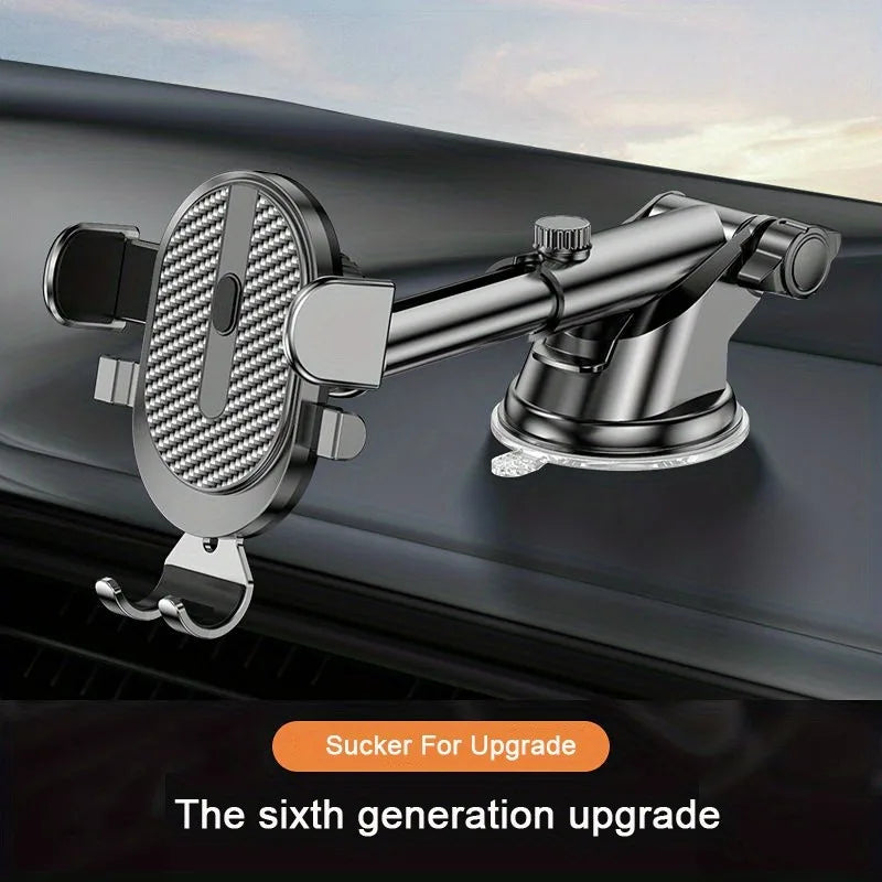 Car Phone Holder Sucker for Dashboard Vent Mobile Car Holder Gravity Clamp For iPhone 15 14 13 Pro Max X Xiaomi Huawei Samsung
