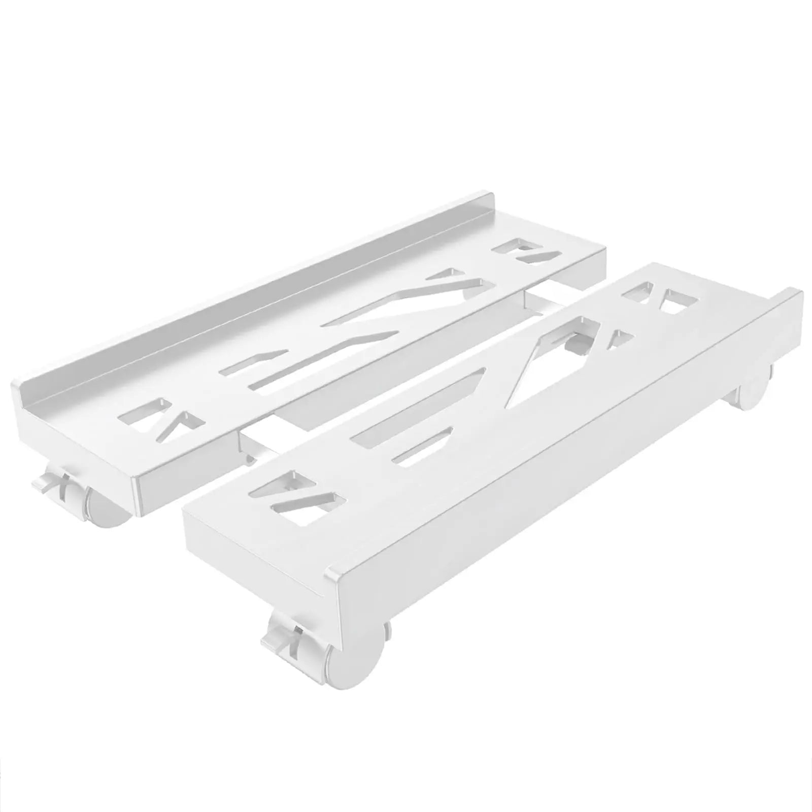 Adjustable Mobile PC Tower Stand with Wheels under Desk CPU Holder Adjustable Stable Mobile Computer Host Stand for Home Office