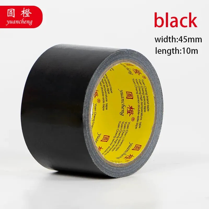 1roll Black Super Adhesive Fabric Duct Tape, Electric Bicycle Seat Repair, Tarpaulin Repair,blocks Water and Leaves No Glue