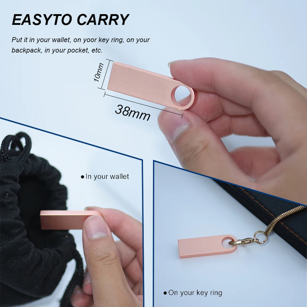 Pendrive USB Flash Drive 2.0 High Speed Flash 128GB 64GB 32GB 16GB Key Chain USB Stick USB Flash Drive Pen Drive Creative Gift