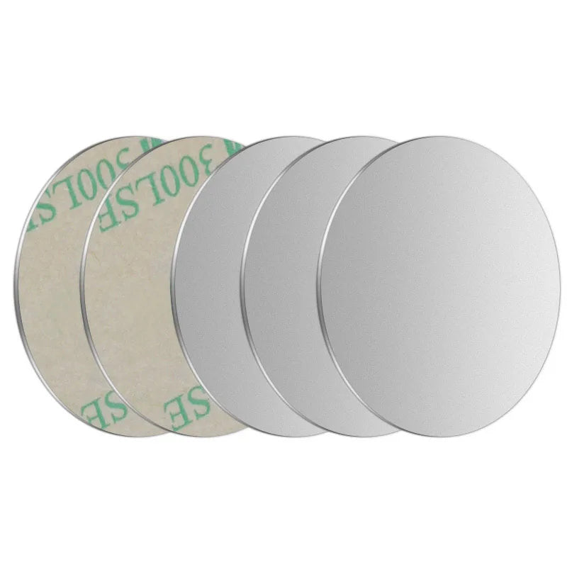 Metal Plate For Car Phone Holder Magnetic Universal Iron Sheet Disk Sticker Mount Mobile Phone Magnet Stand For IPhone