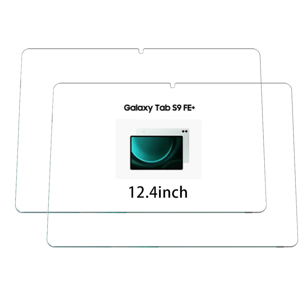 2PCS For Samsung Galaxy Tab S9FE S10FE S9FE+ S10FE plusTempered Glass Screen Protector Tablet HD Protective Glass Film