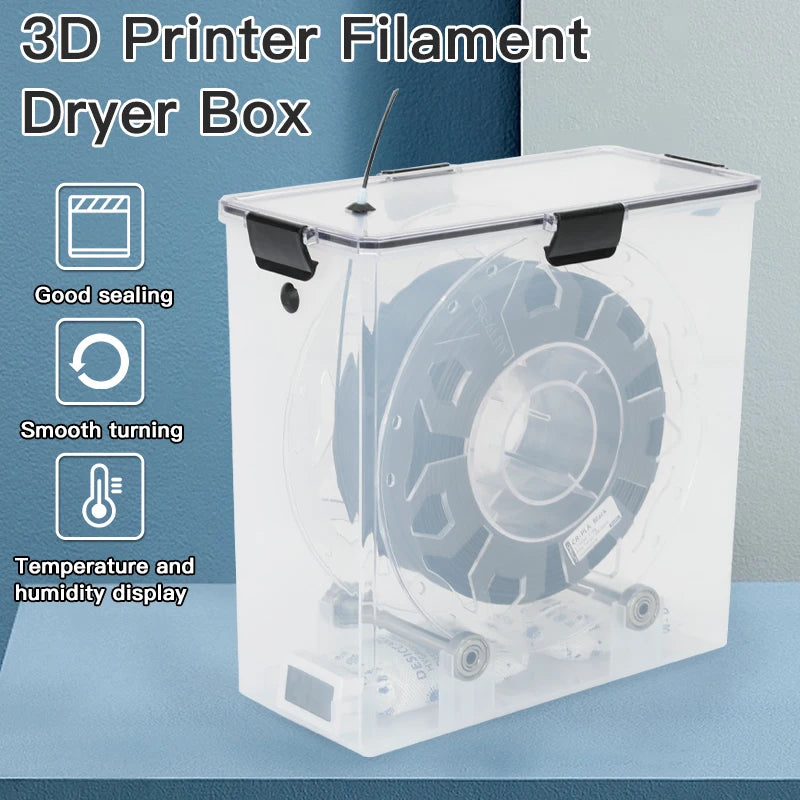 3D Printer Filament Dryer Box Airtight And Moisture-Resistant Real-Time Monitoring For 3D Printer PLA ABS Filaments