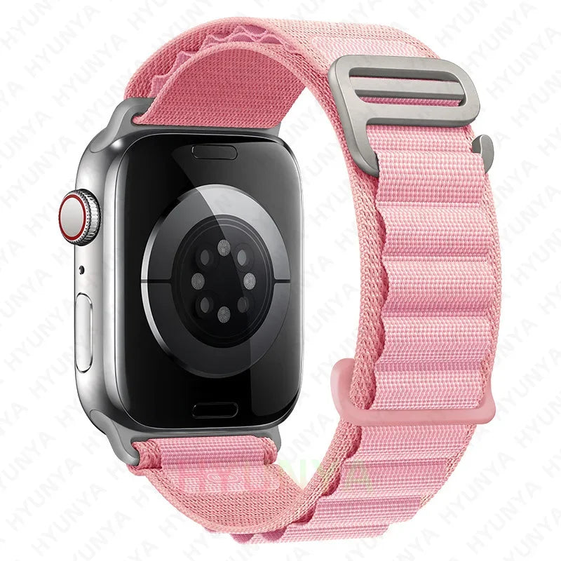 Alpine Strap for Apple Watch Band 45mm 49mm Iwatch Series 10 42mm 46mm 9 8 7 Se Ultra 2 Watchband 44mm 41mm 40mm Correa Bracelet