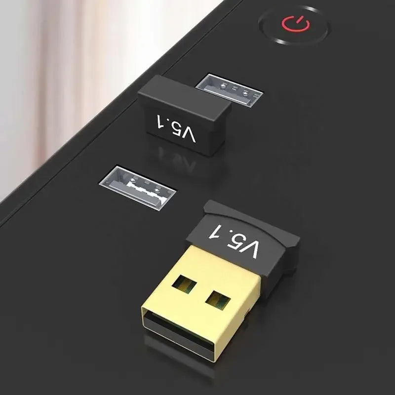 NEW Adapter Dongle Computer Receptor Bluetooth 5.1 USB Adapter Bluetooth Transmitter Bluetooth 5.1 Adapter Bluetooth Receiver