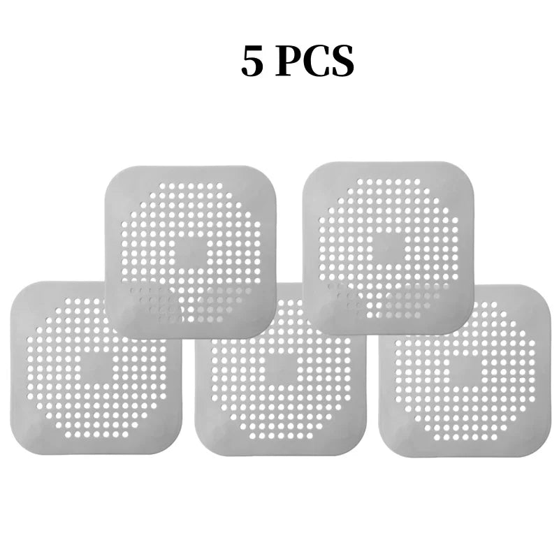 Anti Clogging Silicone Floor Drain Cover for Sink, Bathroom Drainage Outlet, Hair Anti Clogging Filter, Sewer Outlet, Filter SCR