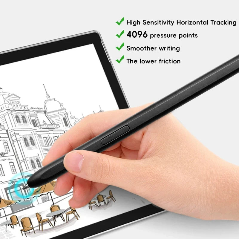 Replacable Pencil Nib for Samsung Tablet S6 Lite S7 S9 Note10/20 S22U S24U Titanium Alloy Touch Stylus S Pen Tip Wear Resistant