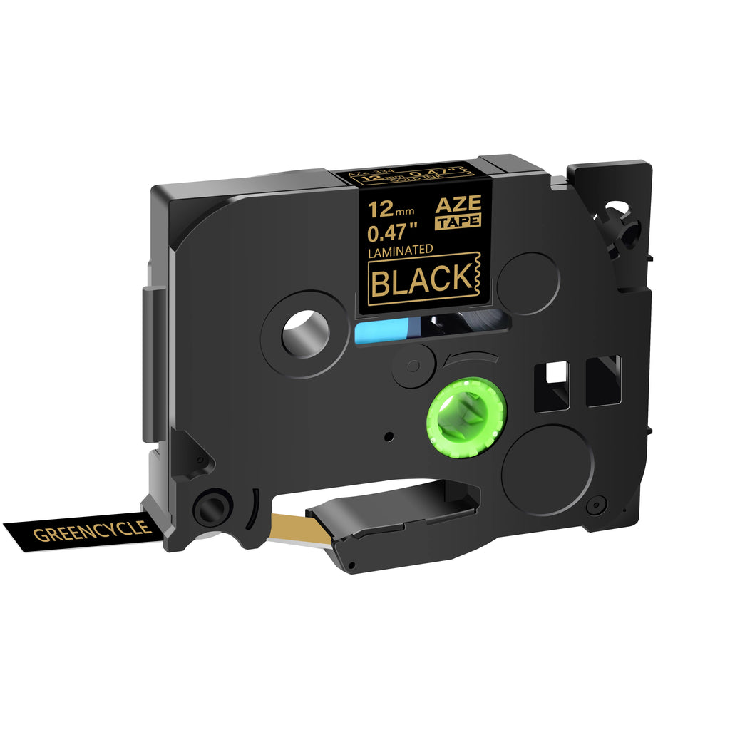 GREENCYCLE 1Pcs 6mm/9mm/12mm 231 Label Tape Compatible for Brother P-Touch Label Maker for TZ TZE 131 231 431 531 631 731 Ribbon