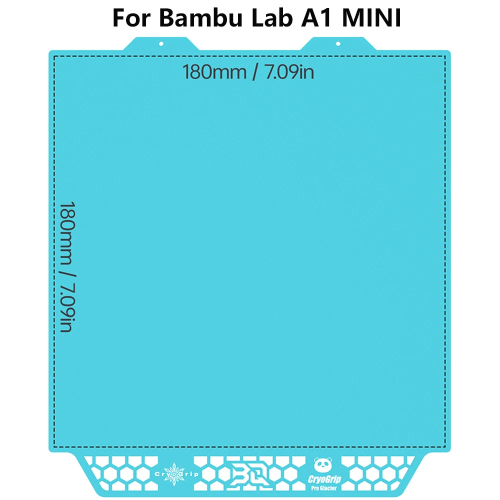 BIGTREETECH Panda Build Plate CryoGrip Pro Cool Plate For Bambu Lab P1P P1S A1 X1C X1E A1 MINI CryoGrip Sheet Spring Steel