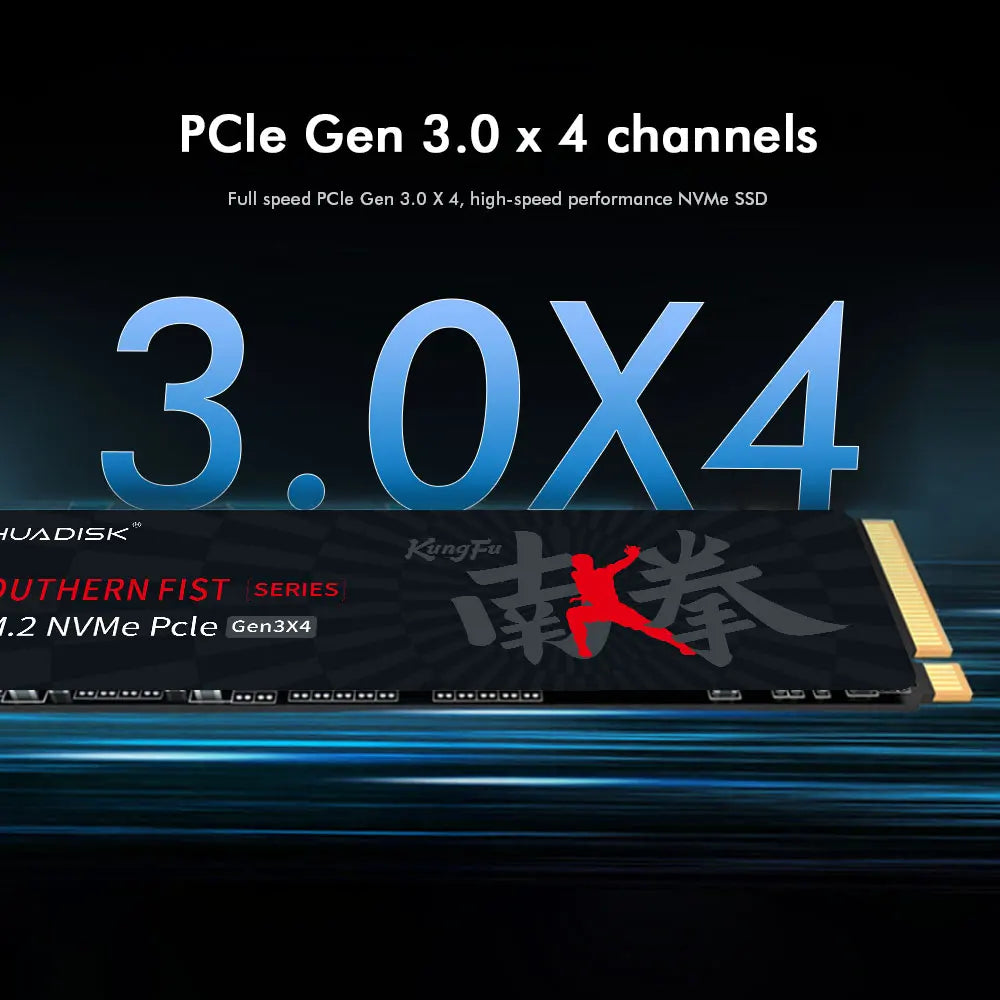 HUADISK Ssd Nvme M2 Pcie Gen3 Hard Drive Disk 128gb 256gb 512gb 1tb Internal Hard Drive For Notebook Desktop