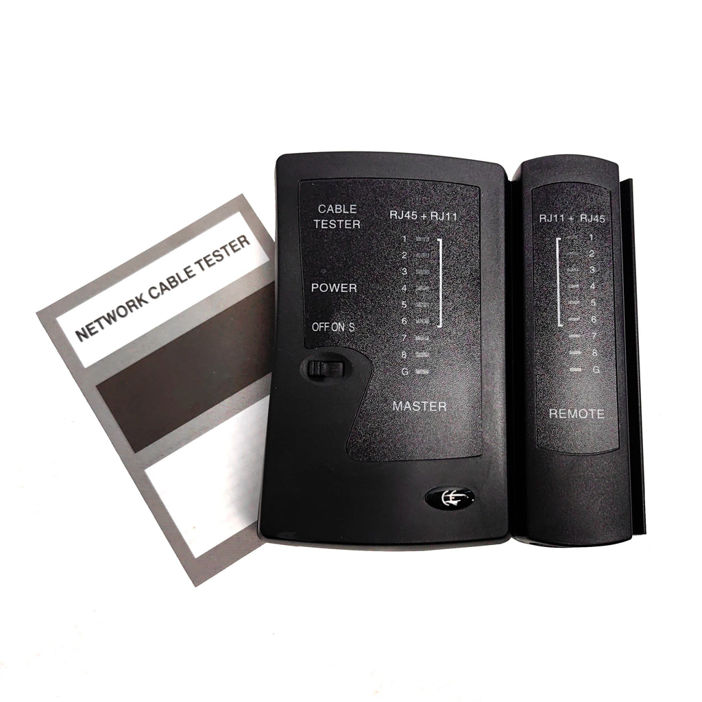 Network Ethernet Cable Tester for RJ11 RJ12 LAN RJ45 Cat5 Cat5e Cat6 Cat6a Cat7 UTP/ STP Shielded Cable and RJ11 RJ12 Telephone