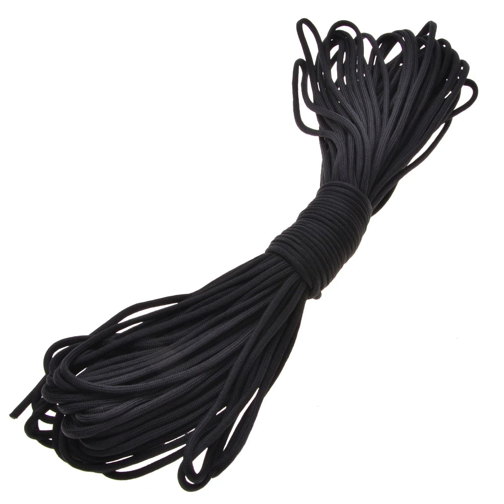 5m/20m/31m 4mm Thick Braided Paracord For Camping And Hiking, Handmade DIY Rope