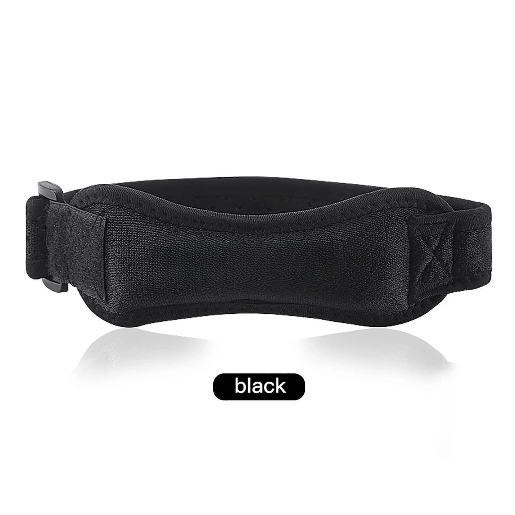 1PC Patella Kneecap Band Adjustable Silica Gel Knee Tendon Strap Protector Knee Pad Running Sports Cycling Gym Knee Support