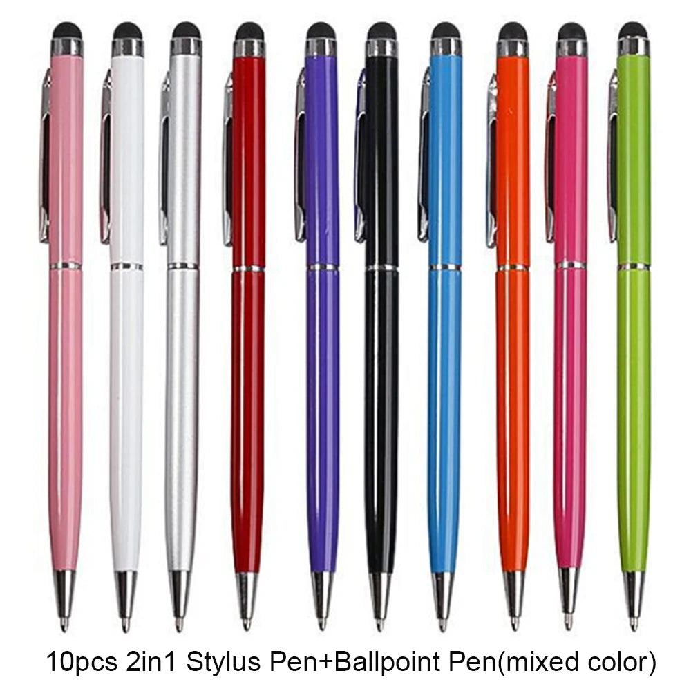 10pcs Stylus Pen For iPad Apple Pencil Touch Pen For Android IOS Windows Tablet Phone Pen For iPhone Huawei Samsung Xiaomi