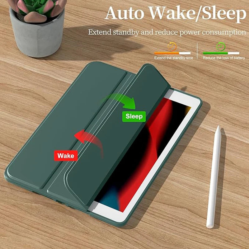 Smart case For iPad 6th 5th 7th 8th 9th Gen 10.2  iPad Air 11 11th 11 2025 pro 11 1 2 3 4 9.7 Cover IPad Air 5 4 10th 10.9 Funda