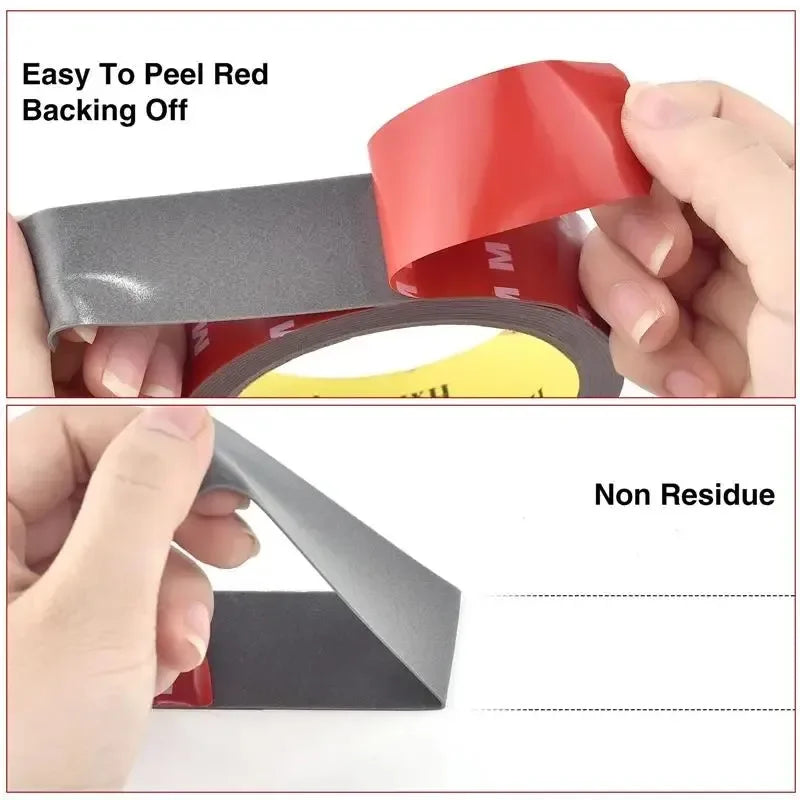 Strong Double Sided Adhesive Tape With High Viscosity For Automotive Use High Temperature Resistant Fixed Adhesive Patch