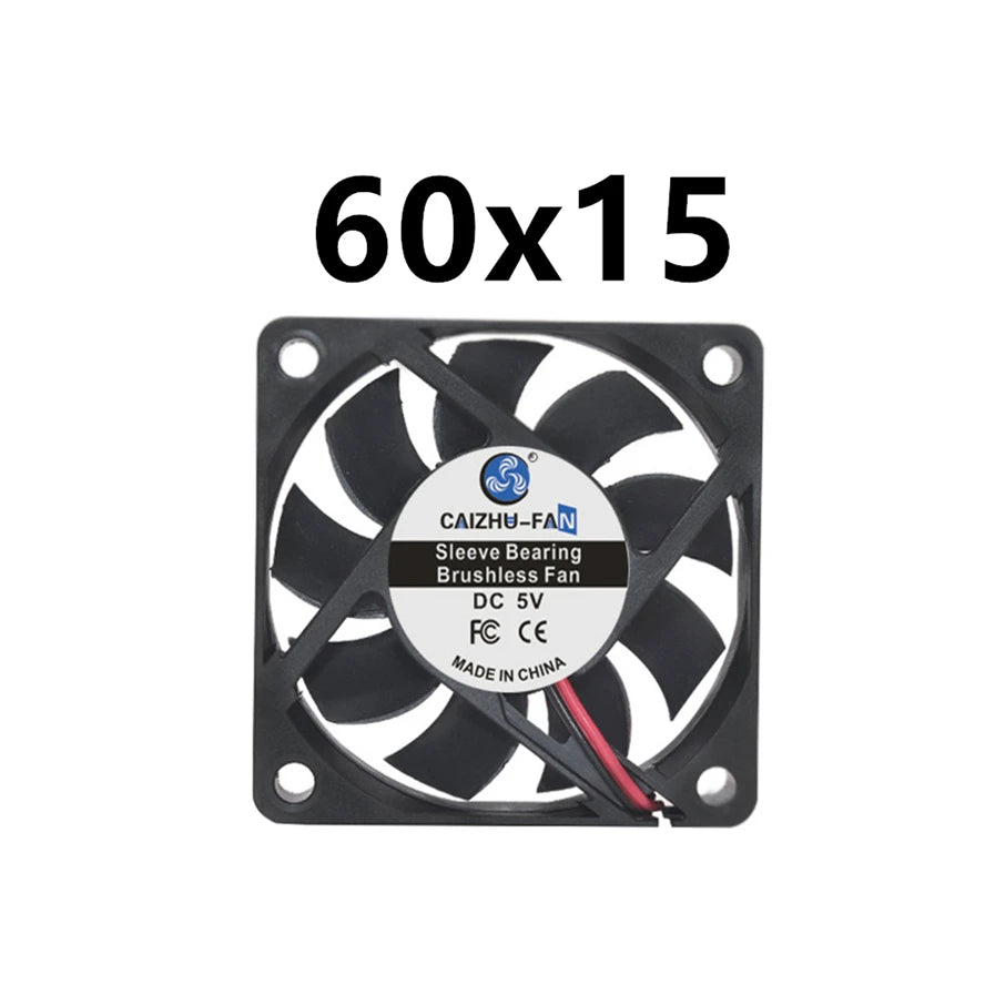 40MM 50MM 60MM 70MM 80MM 90MM 120MM Cooling Fan Brushless Motor Case Fan Quiet Fan With USB Cable
