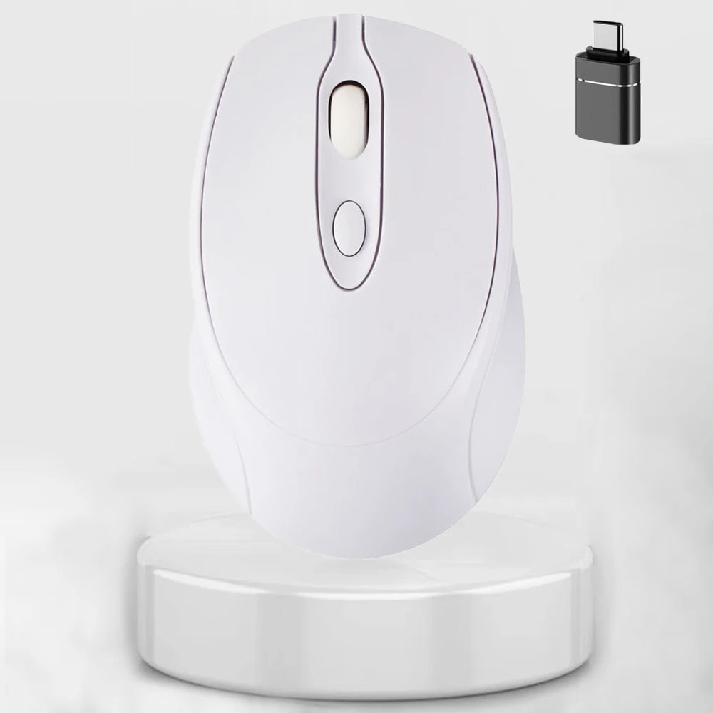 Rechargeable Wireless Mouse 2.4G Bluetooth-Compatible Wireless Computer Mouse USB Silent Gamer Mice For PC Laptop Macbook Tablet