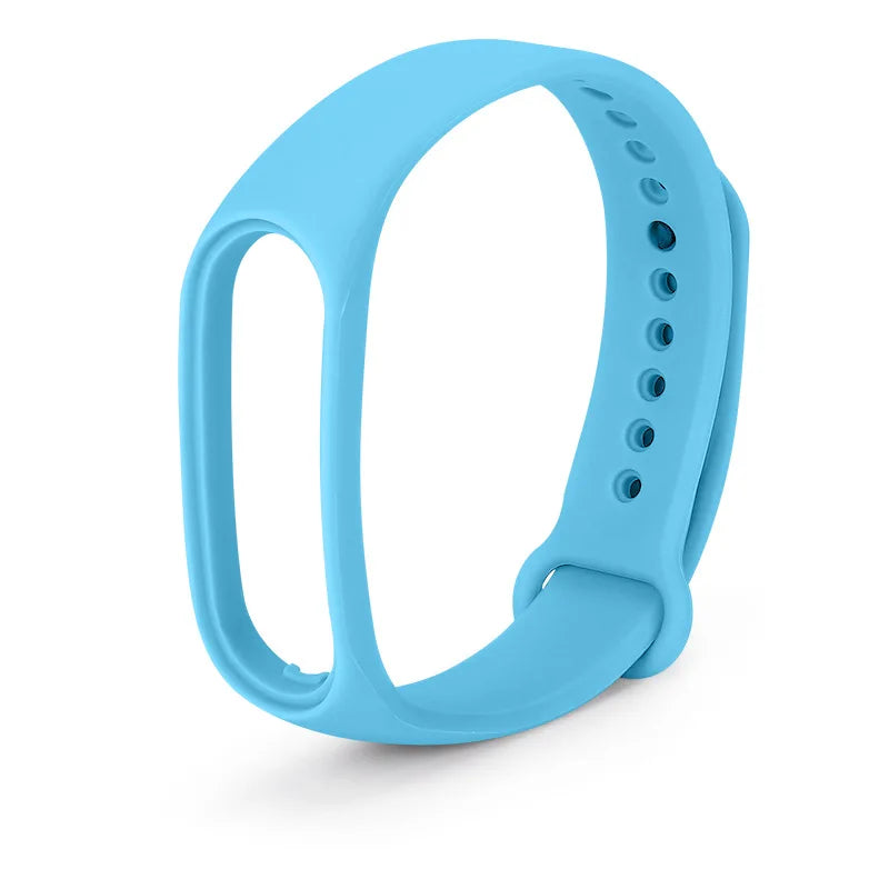 official Silicone Strap For Xiaomi Mi Band 4 5 6 7 Bracelet Sport Watch Wristband Miband4 miband7 Correa Mi band 3 4 5 6 7 Band
