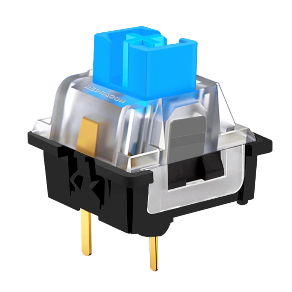 REDRAGON SMD RGB MX switch 3Pin Clicky Linear Tactile silent red blue Black Brown Purple Switche For Backlit Mechanical keyboard