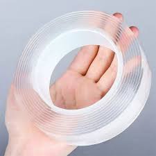 Nano Tape Double Sided Tape Transparent Reusable Waterproof Adhesive Tapes Cleanable Kitchen Bathroom Supplies Tapes
