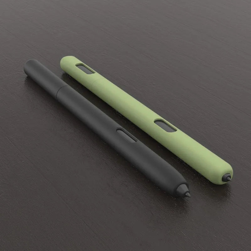Silicone Pencil Case Tablet Touch Stylus Pen Cover Solid Color for Samsung Galaxy Tab S6 Lite S Pen S7 FE S8 Ultra S9 Plus