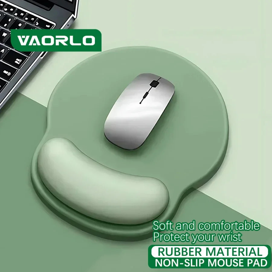 Gradient color mouse pad comfortable wrist rest non-slip mouse pad soft mouse pad wrist rest computer desktop silicone mouse pad