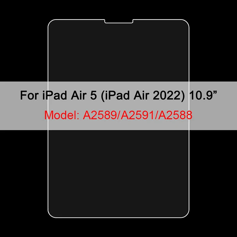 iPad Screen Protectors Paper Feel for IPad 11th A16 Pro Air 13 11 M3 M2 M4 2025 12.9 " 9 8 7 6 5 4 10 Gen Mini 7 6 5 4 3 2 1