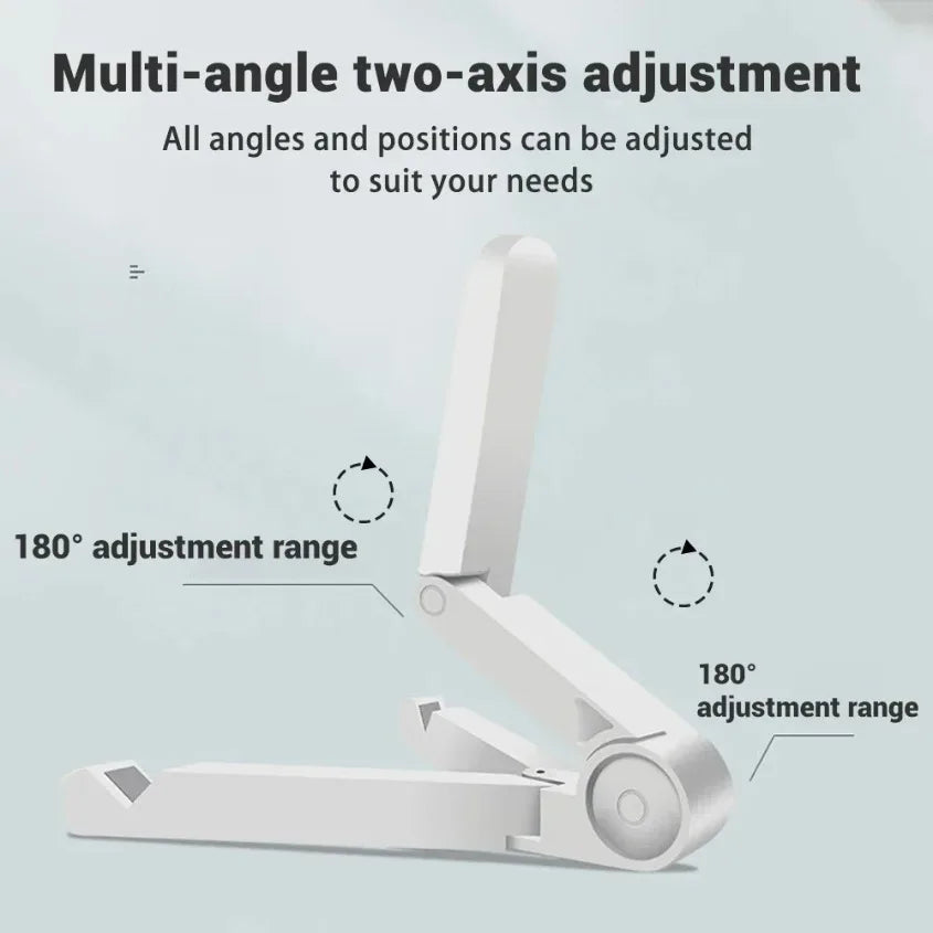 Portable Tablet Phone Folding Triangular Phone Stand Easy To Carry Mobile Phone Fixed Tablet Stand For Samsung Xiaomi iPad Stand