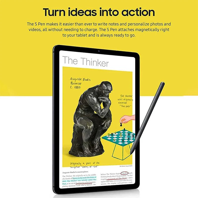 Tablet Pen Stylus Touch Pencil S Pen for Samsung Galaxy Tablet Tab S8 S9 S9FE S7 FE S6 Lite S7+ S8+ Touch Pen Without Bluetooth