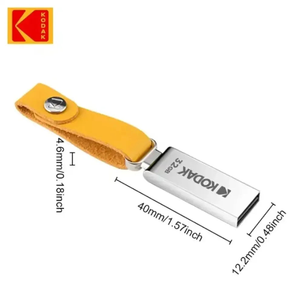 Kodak KODAK K122 USB2.0 mini full metal USB flash drive high speed car 32G-128G computer office USB flash drive