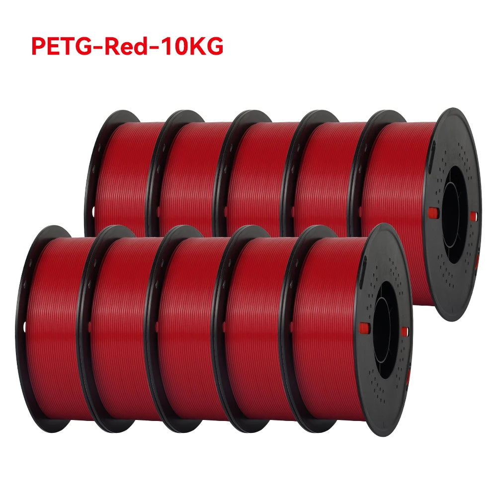 10KG 1.75mm PETG Filament Tangle-Free, High Quality 3D Printing Eco-friendly Plastic Consumables 22LBS, vacuum packaging 3D Prin