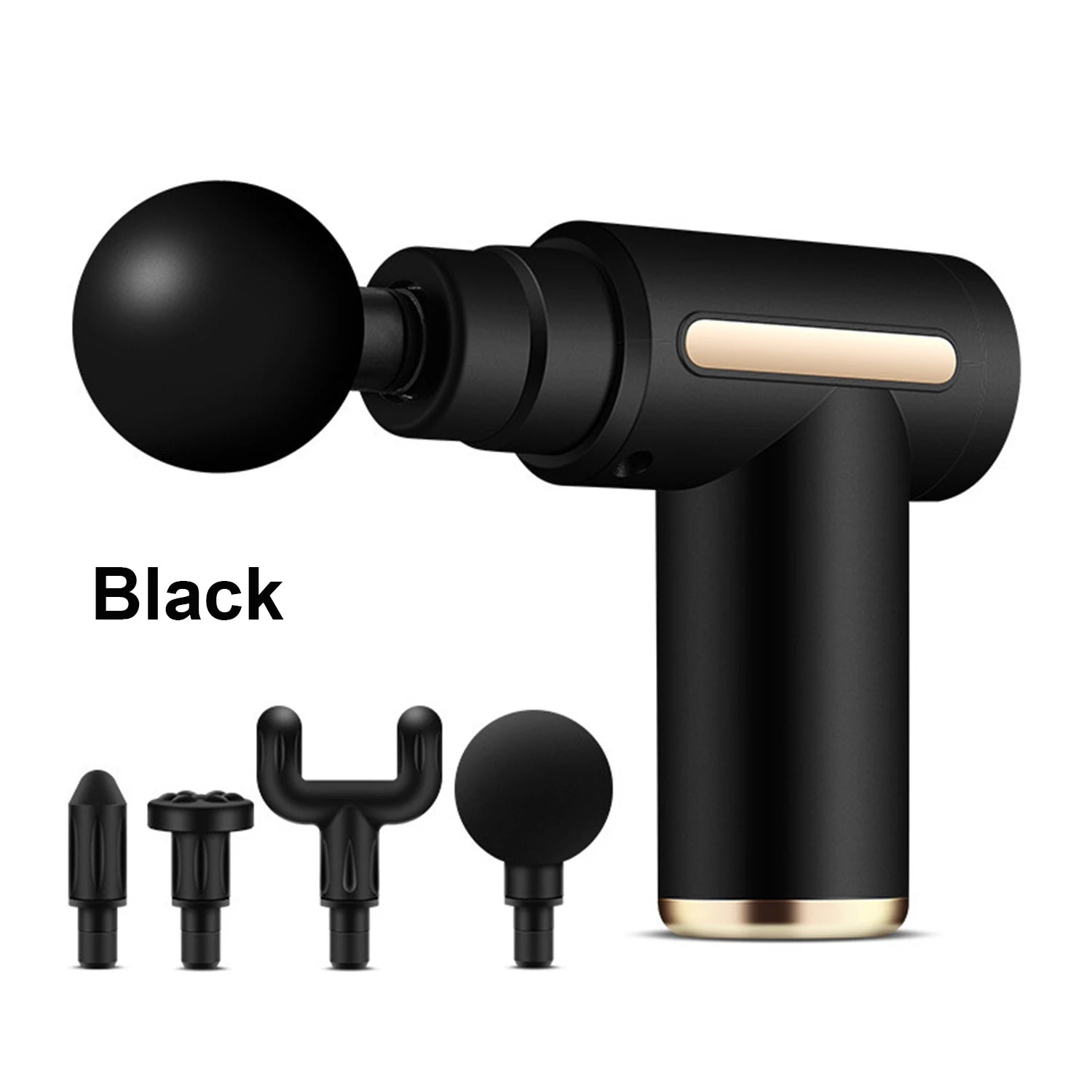 New Portable Fascia Gun Deep Tissue Massage Mini Lightweight and Adjustable Speed Massage Equipment Suitable for the Whole Body