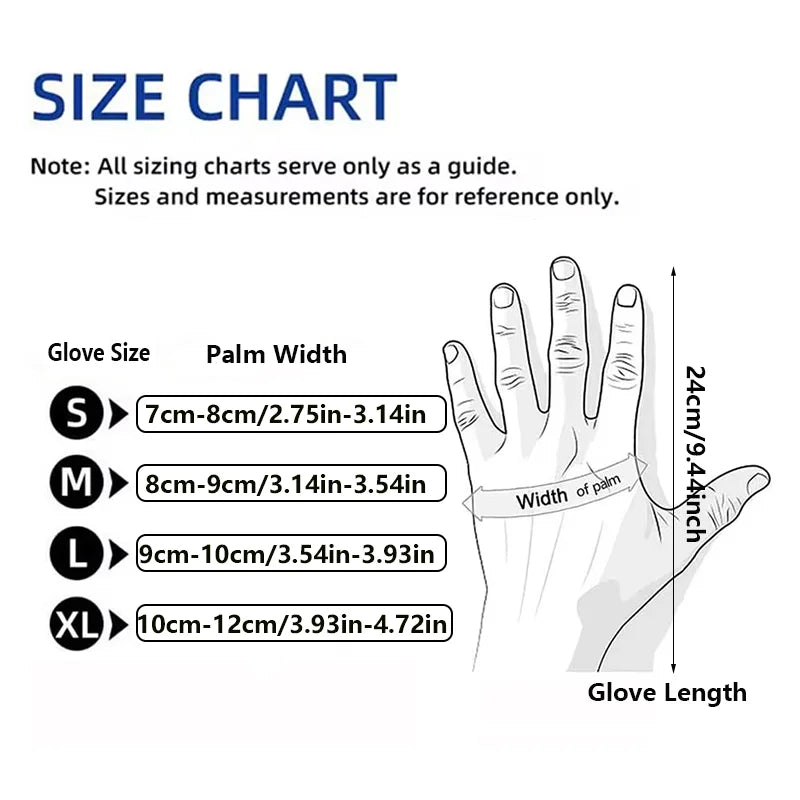 20/50/100PCS Disposable Black Nitrile Gloves for Household Use Latex Free Powder Free Cleaning Gloves Tattoo  Hairdressing Tools