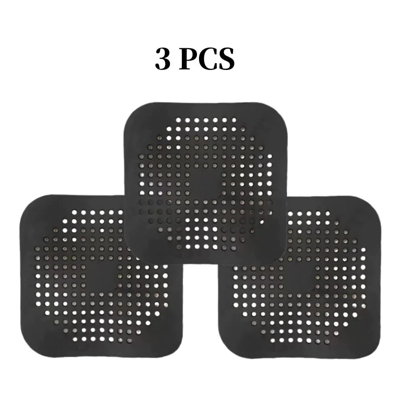 Anti Clogging Silicone Floor Drain Cover for Sink, Bathroom Drainage Outlet, Hair Anti Clogging Filter, Sewer Outlet, Filter SCR