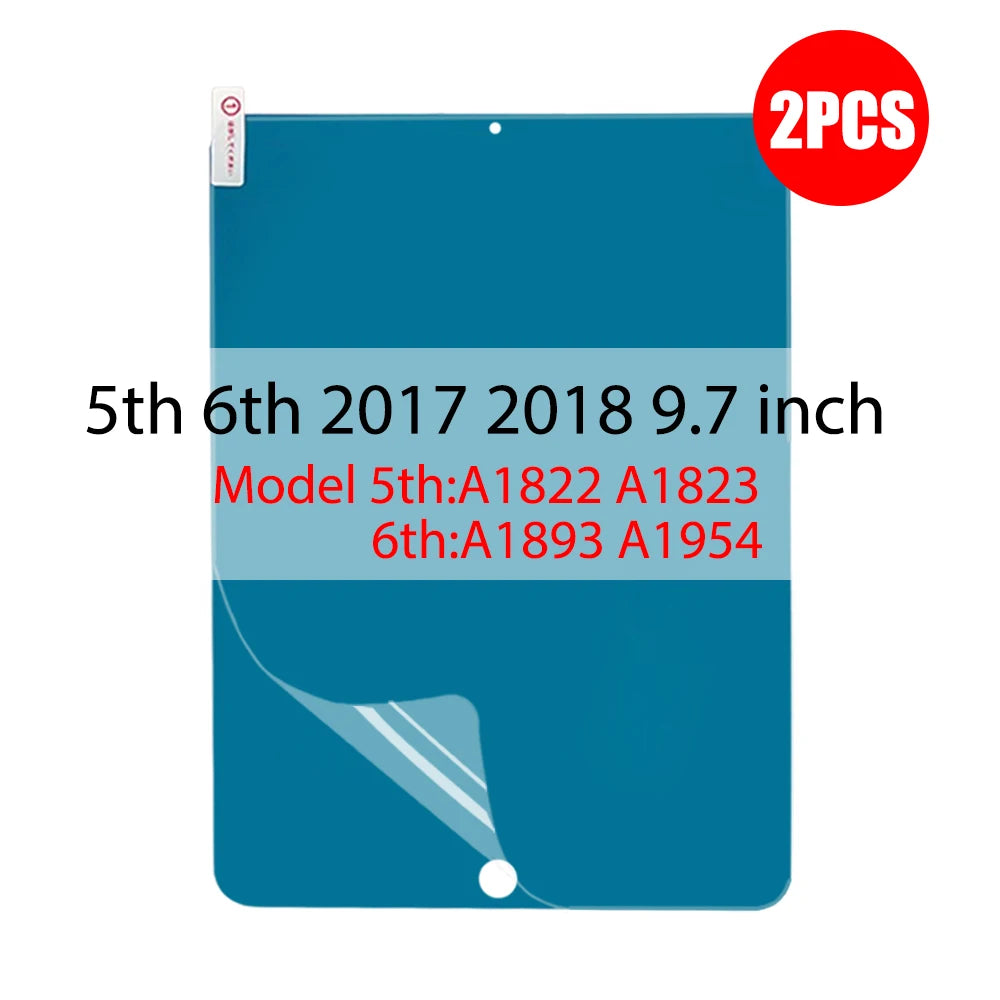 2Pcs Paper Feel Like Screen Protector for iPad 11th Generation 10th 9th 8th 7th 6th 5th 4th 3th 2th 11 A16 Film No Glass