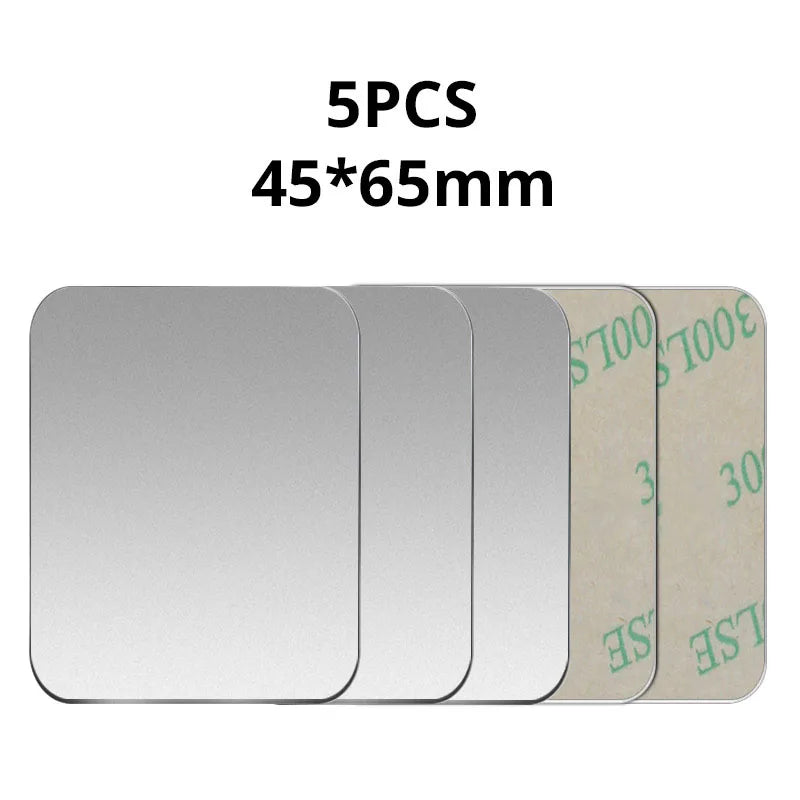 Metal Plate For Car Phone Holder Magnetic Universal Iron Sheet Disk Sticker Mount Mobile Phone Magnet Stand For IPhone
