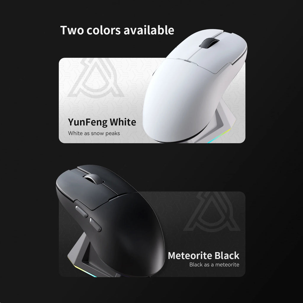 AJAZZAJ159 gaming mouse three-mode 8k wireless charging base lightweight professional gaming PAW3395