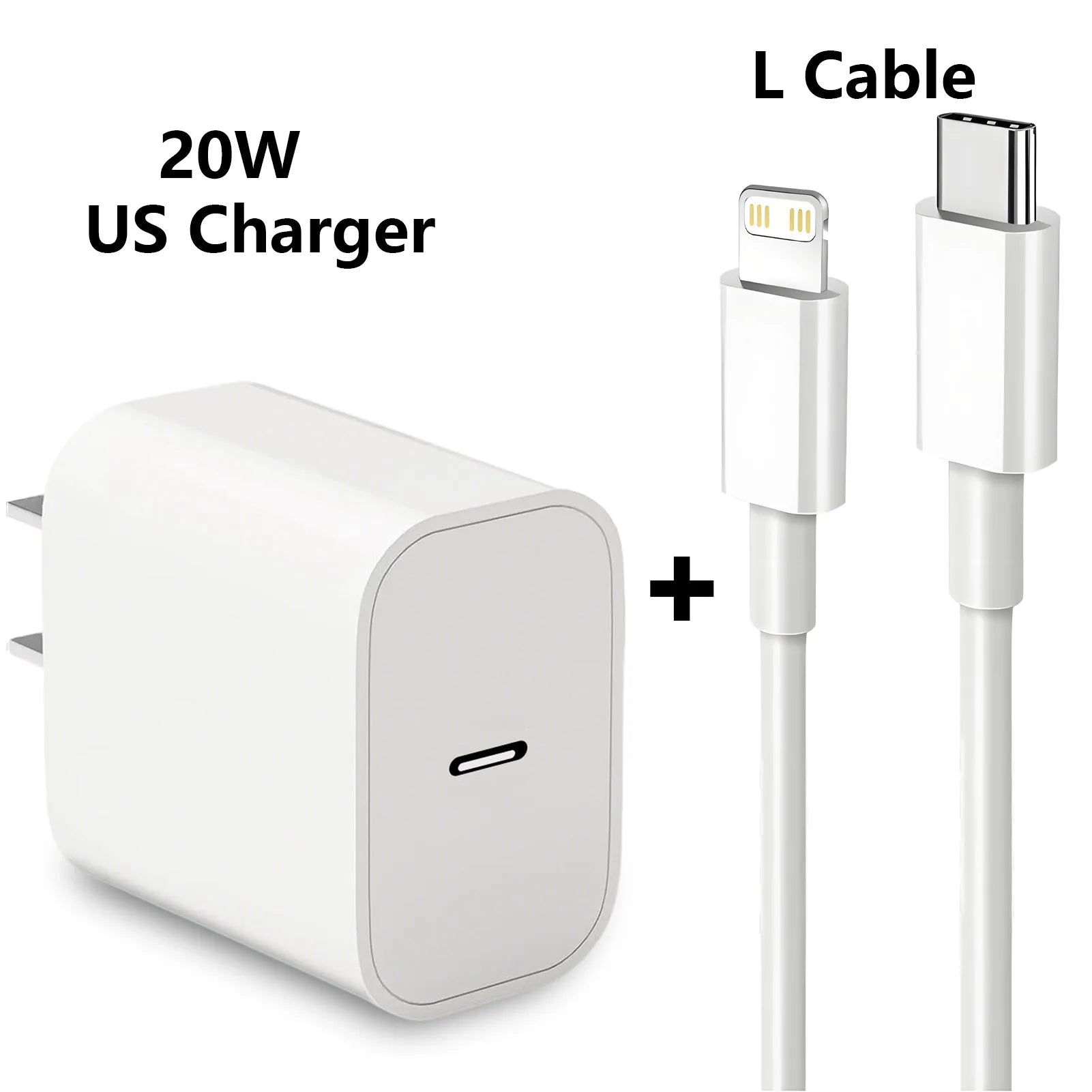 35w for iPhone Fast Charger for iPhone 14 13 12 11 Pro Plus mini XS Max XR X 8 iPad Air Quick Charging Power Adapter USB C cable