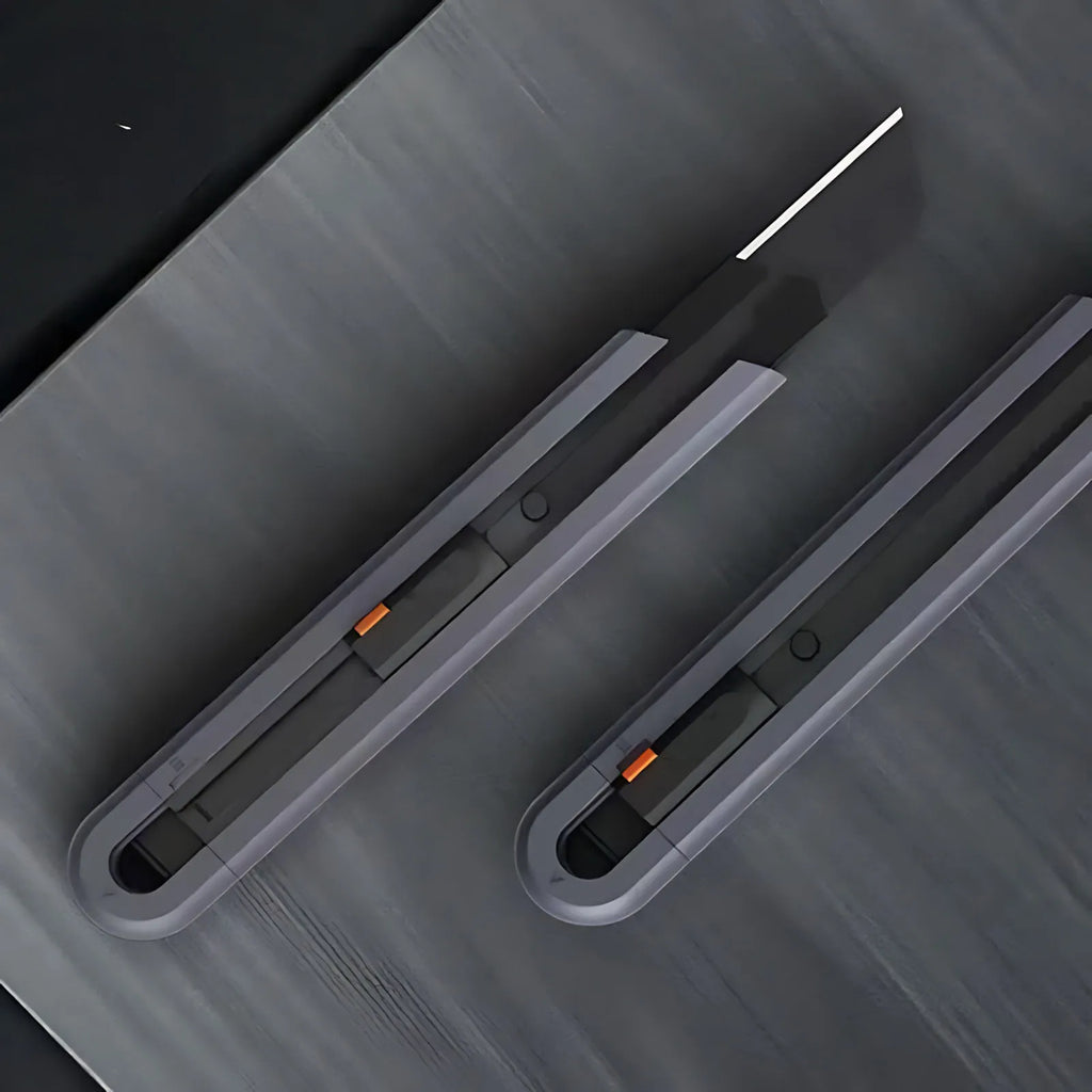 Mini Multifunction Utility Knife Carbon Steel Blade Safety Lock Stretch Pocket Professional Paper Cutter Household Manual Tool