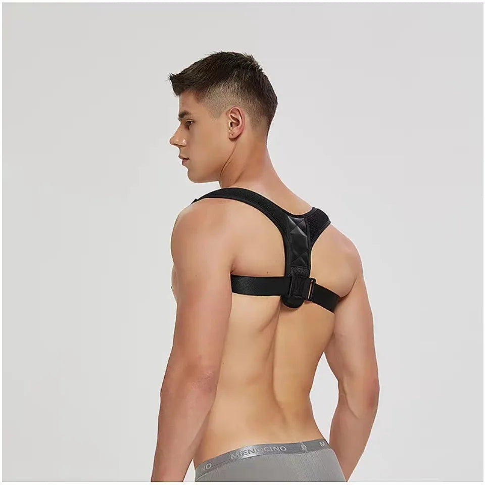 Adjustable Back Shoulder Posture Corrector Belt Clavicle Spine Support Reshape Your Body Home Office Sport Upper Back Neck Brace